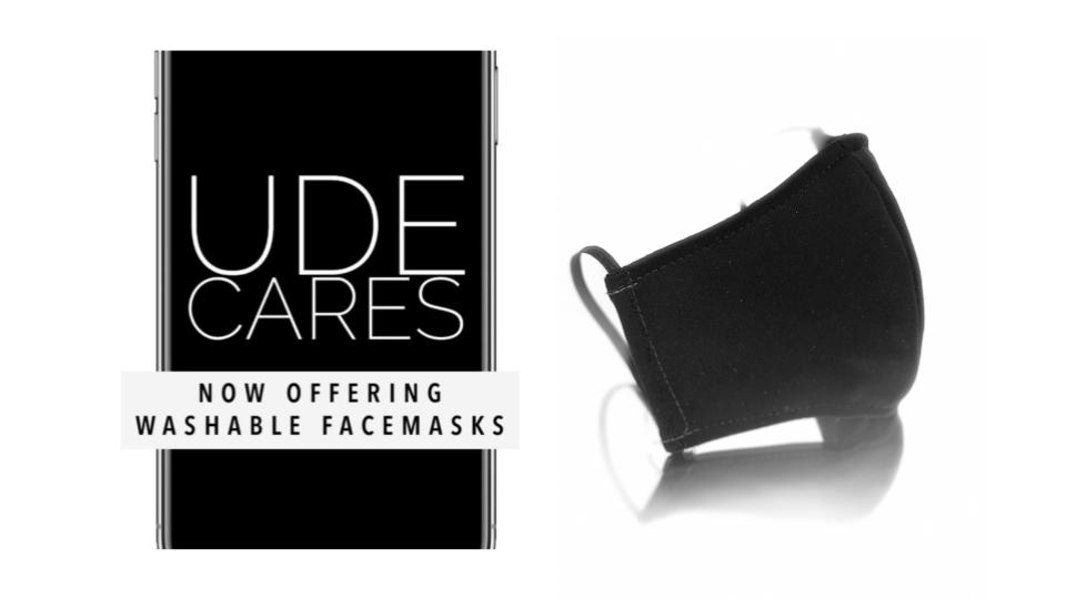UDE Cares! Washable Custom Face Masks now Available.